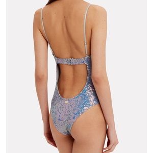 COPY - Purple sequin bodysuit